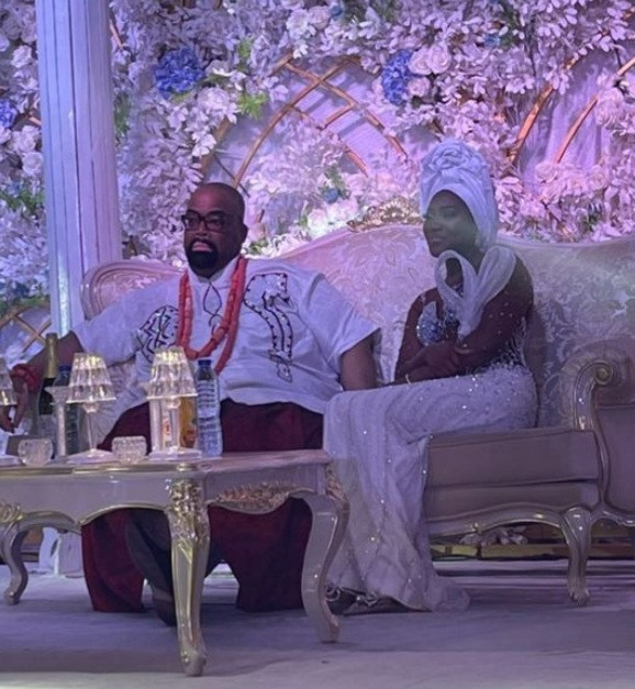 Photos from the wedding of NBA president, Olumide Akpata