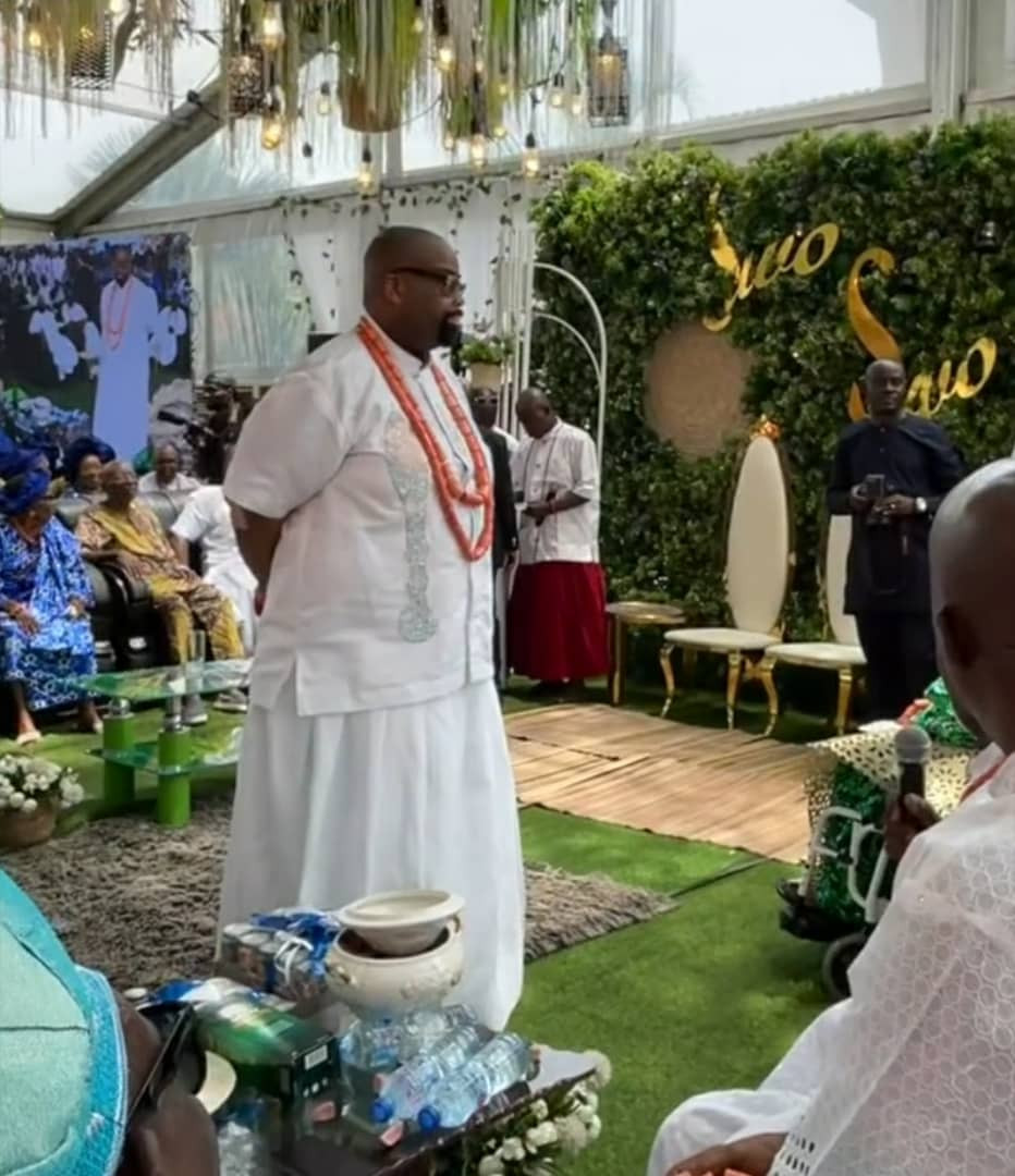 Photos from the wedding of NBA president, Olumide Akpata